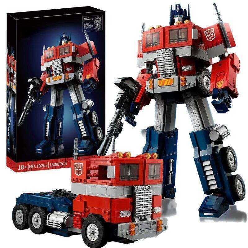 [LEGO] 10302 Optimus Prime Transformers Xe Robot Khối Xây Dựng Dòng Độ Khó Cao Dành Cho Người Lớn Tư