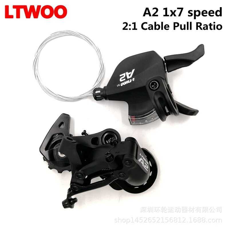 Xe Đạp Leo Núi LTWOO Blueprint A2, Derailleur 1x7, 21 Tốc Độ, Tương Thích TZ5.000