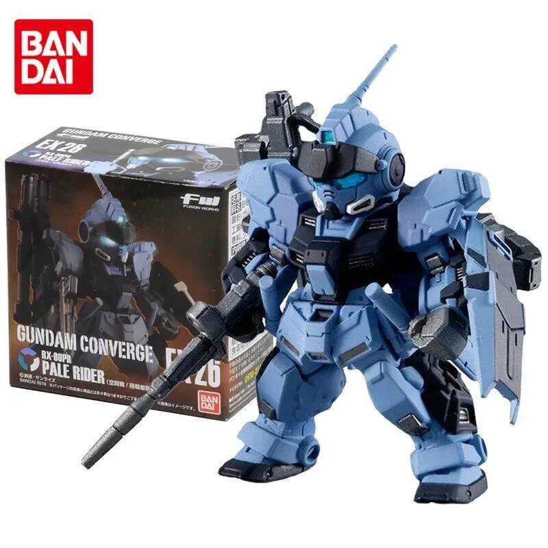 Bộ Gundam Bandai FW GUNDAM CONVERGE EX26 RX-80PR Pale Rider, mô hình Gunpla, đồ chơi nhân vật hành đ