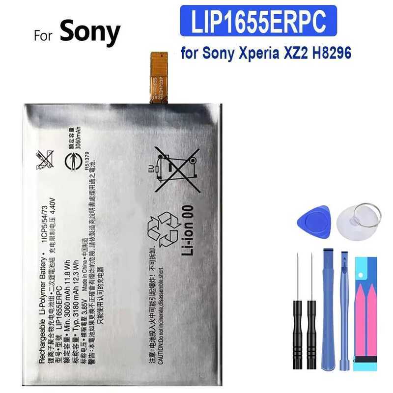 LIP1655ERPC Dành Cho Sony Xperia XZ2 H8296 Dung Tích Cao 3180mAh Pin Điện Thoại Di Động Khả Năng Tươ