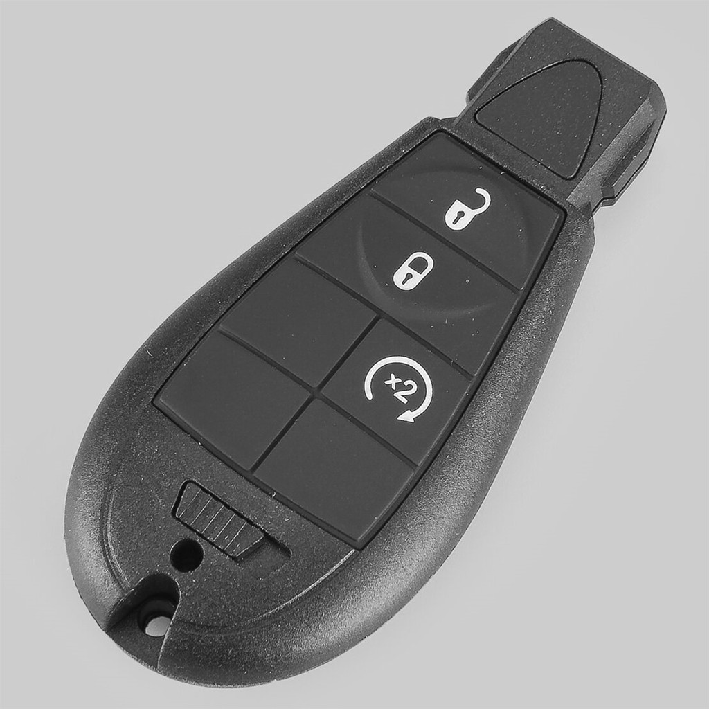 Điều Khiển Từ Xa 3 Nút Chìa Khóa Ô Tô Fob Giá Đỡ Vỏ Vỏ Phù Hợp Với Xe Jeep Cherokee Sport KL 2014-20