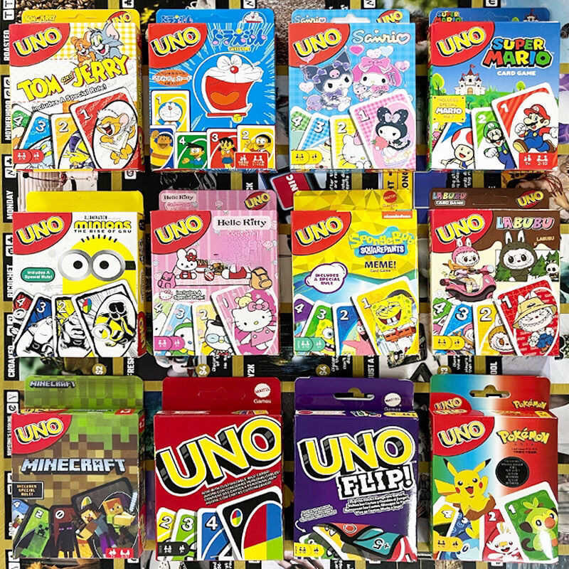 Shop UNO Solitaire ins Sanrio Cat and Mouse KT Cat High-Value Linkage Game Party