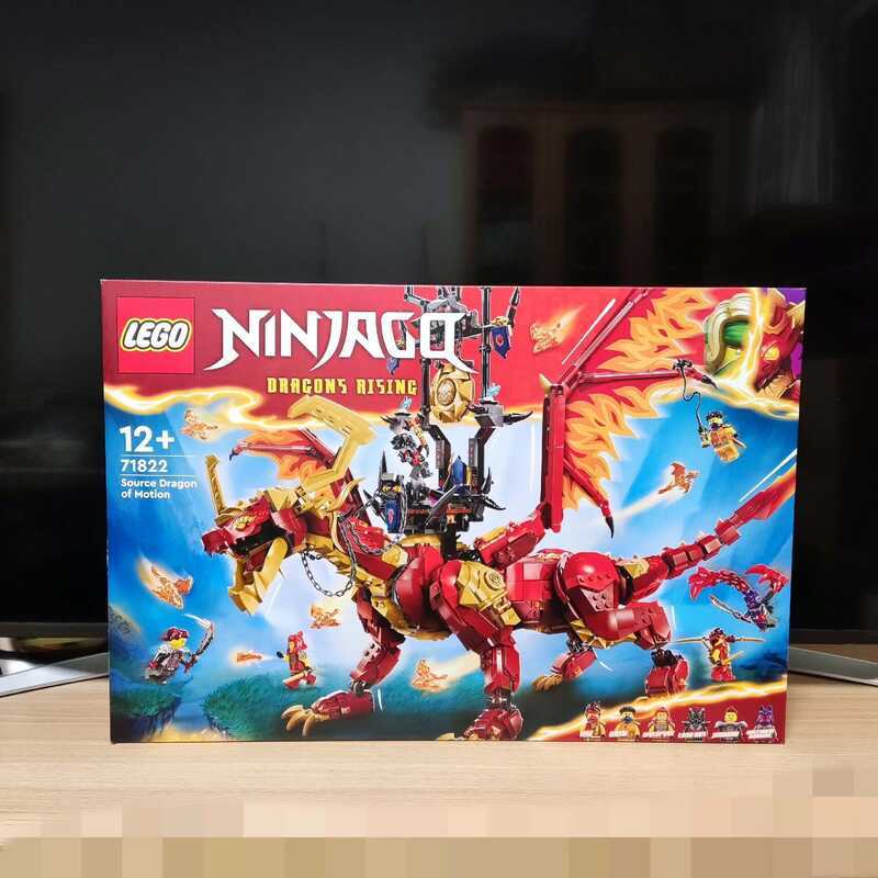 LEGO Chính Hãng 71822 Mô Hình Khối Xây Dựng Rồng Hùng Mạnh Nguyên Tố Ninjago