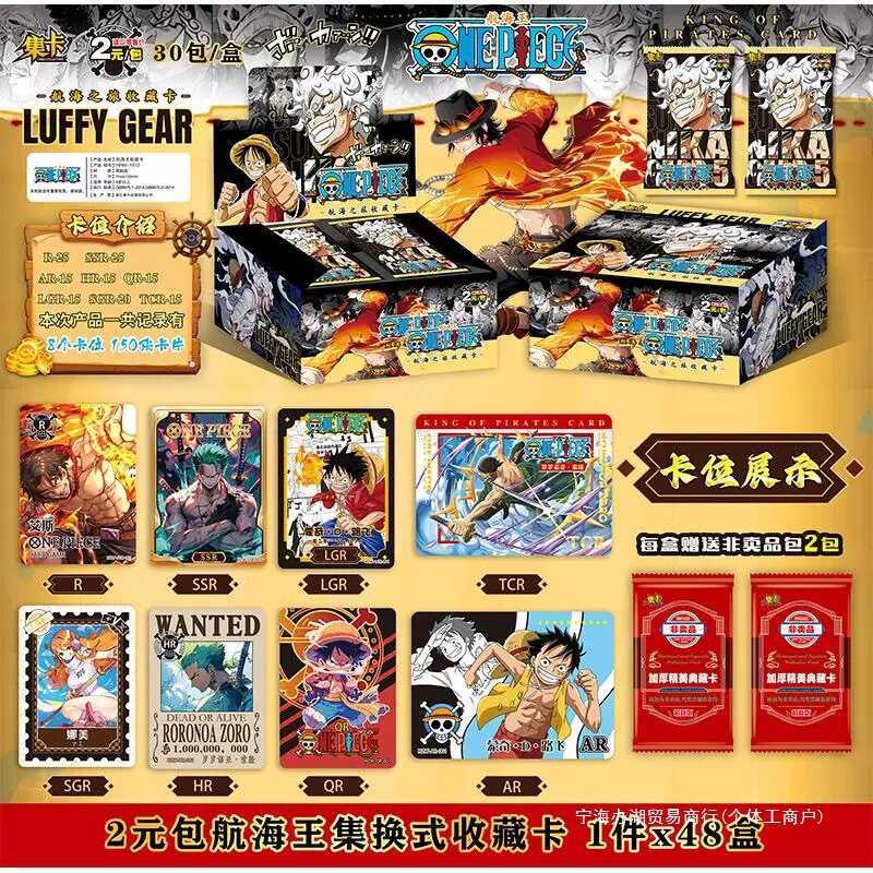 Bộ Sưu Tập Thẻ One Piece One Piece 1 Yuan Gói Thẻ One Piece Luffy Zoro Ace One Piece Bộ Sưu Tập Thẻ 