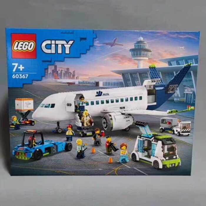 LEGO lego60367 Máy bay chở khách Bắc Kinh Đồ chơi lắp ráp có sẵn Quà tặng Shun