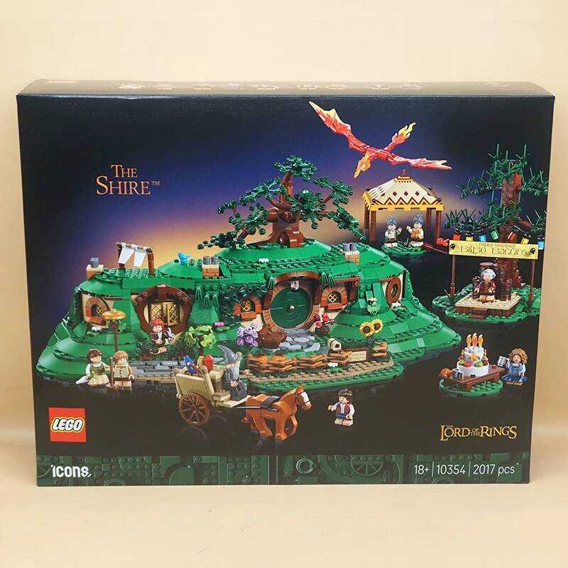 LEGO 10354 Chúa Nhẫn: Hố của người Hobbit ở Shire - Bộ xếp hình ICONS Series