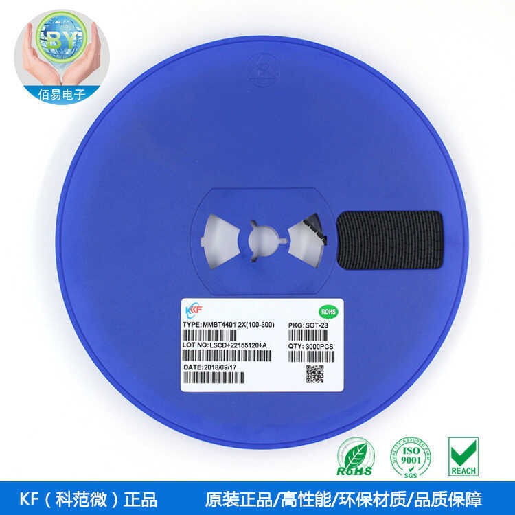 MMBT4401 In lụa 2X 2N4401 SOT-23 100-300NPN Transistor Patch Triode