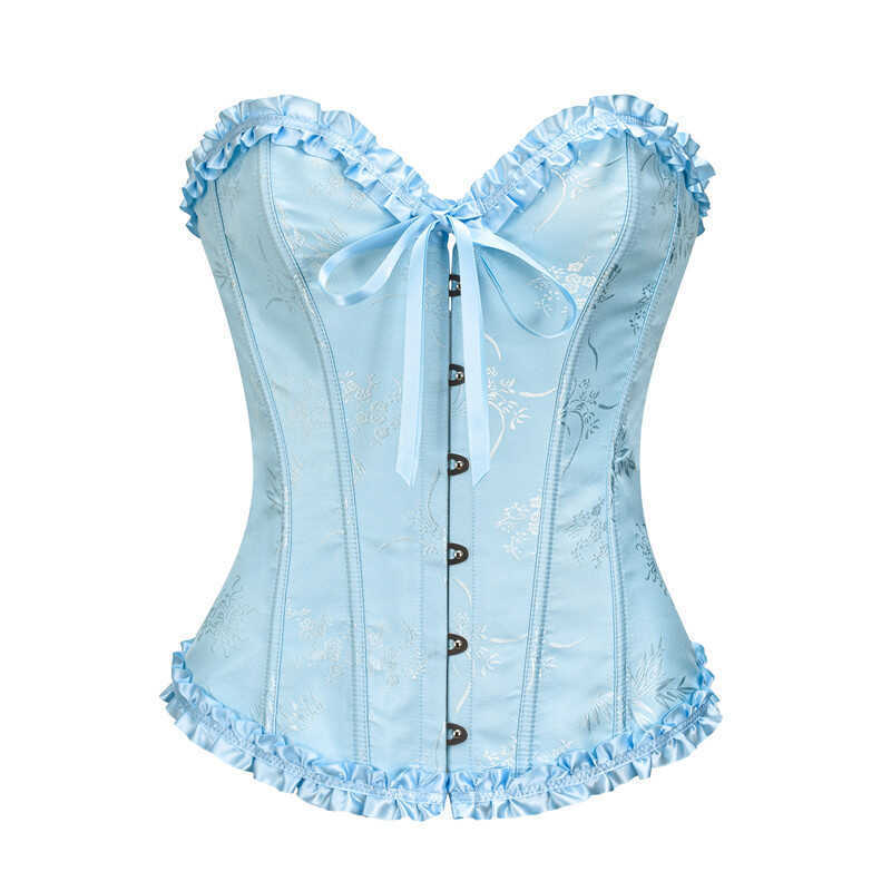 Cung Điện Định Hình Ren Slim-fit Corset Eo Nẹp-Abdomen Thắt Nẹp Corset Xương Cá Shapewear Mặc Ngoài