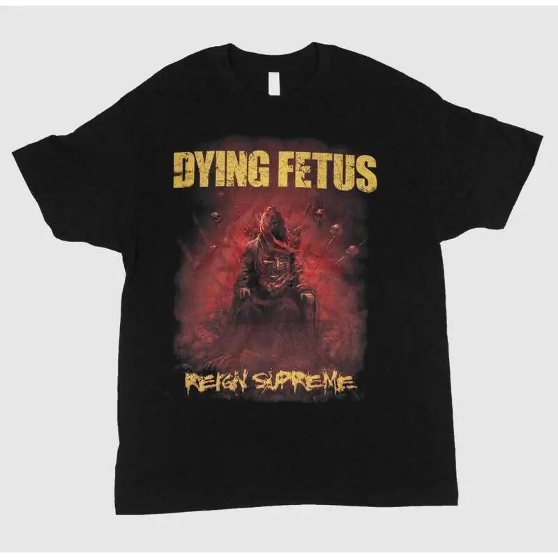 Áo sơ mi ban nhạc Dying Fetus, ban nhạc kim loại nặng, nhạc rock, áo thun unisex TE5364