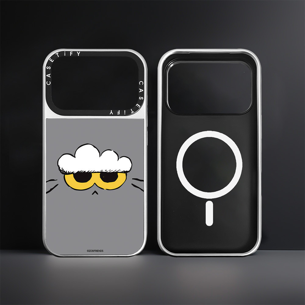 Ốp lưng ZOA ZO & FRIENDS dễ thương-Bộ sạc từ tính không dây gương thông thường Tương thích cho IPhon