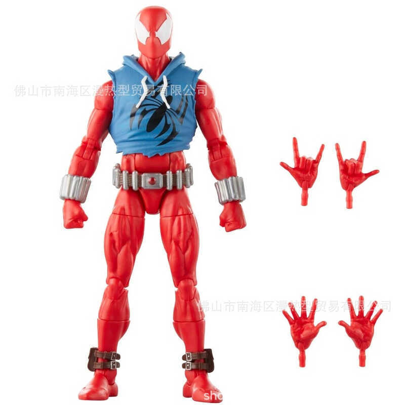 MARVEL MARVEL Legend Series Orangutan Red Spider-Man 6 Inch Joint Di Chuyển Được Đồ Chơi Búp Bê