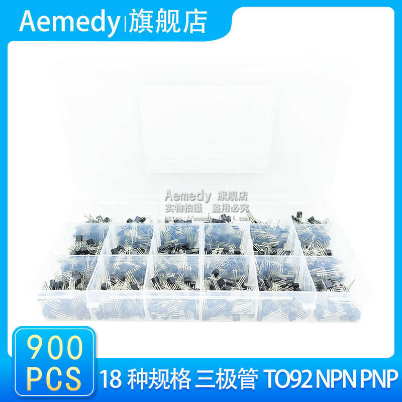 18 Thông Số Kỹ Thuật TO92 Triode A1015-2N5551 NPN PNP Transistor 900 Miếng
