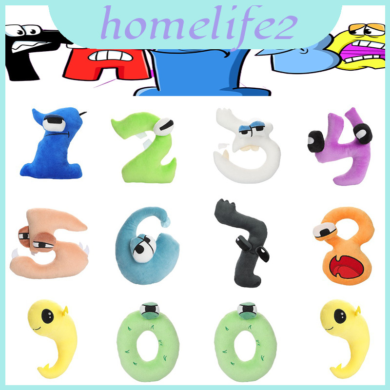 Lore Series Number Búp bê sang trọng dành cho giáo dục vui nhộn