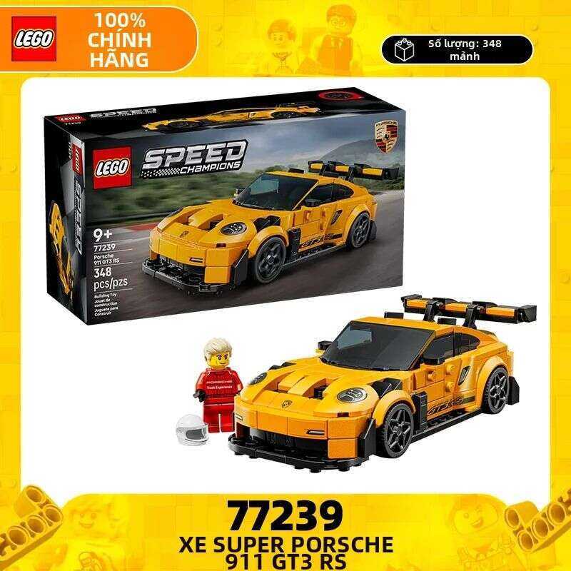 [LEGO] Lego Porsche 911 GT3 RS 77239 Bộ Đồ Chơi Xếp Hình Dòng Racing Series Dành Cho Trẻ Em Làm Quà 