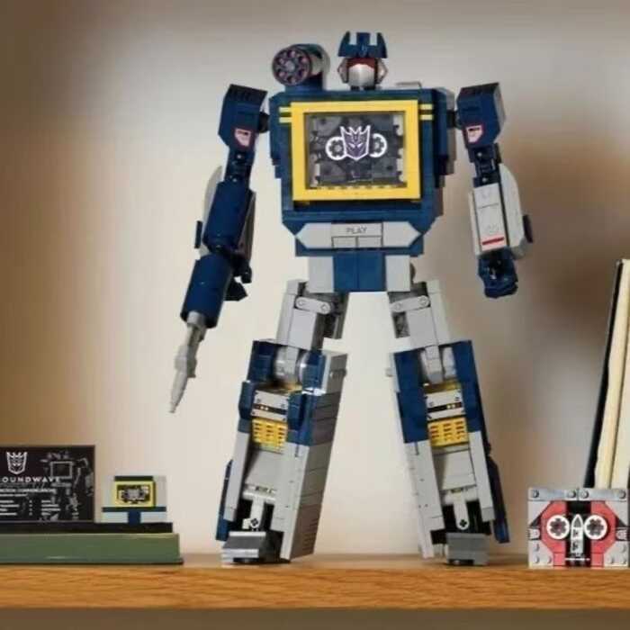 Tương thích với Transformers 10358 Transformers Xe bé trai Mô hình trẻ em Lắp ráp đồ chơi Khối xây d