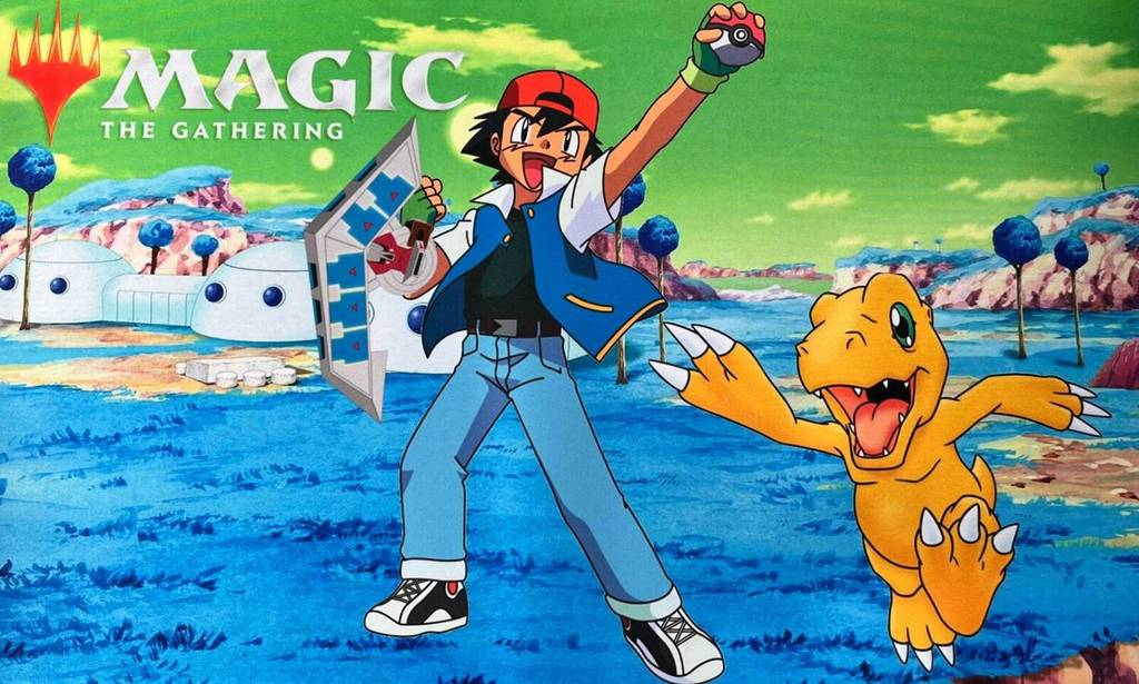 Magic the Gathering Pokemon TCG Digimon Dragon Ball Yugioh Mat | Thảm chơi TCG