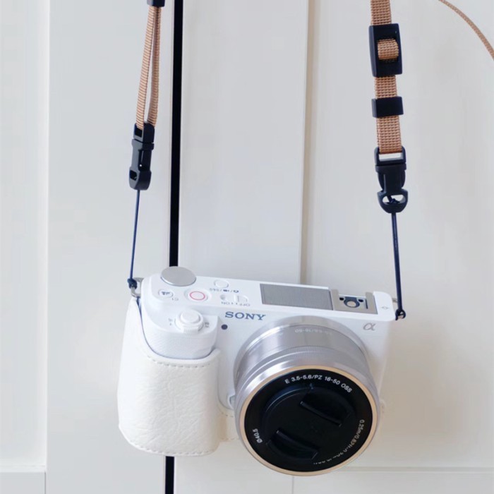 Ốp Bảo Vệ Camera Sony Zve10 Ốp Bảo Vệ Camera A6400 Túi Camera A6100 Base A6300 Da A6000 Micro Sing