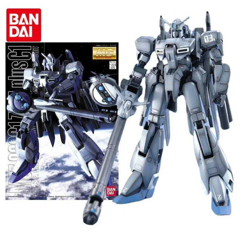 Bộ Gundam Bandai, mô hình MG Zeta Plus MSZ-006C1, bộ sưu tập Gunpla, đồ chơi nhân vật hành động anim