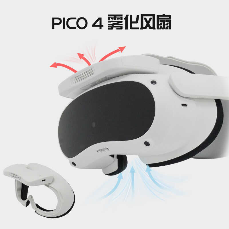 Thích hợp cho mặt nạ pico 4 Bóng tuần hoàn không khí thông gió pico4 Quạt lệch hướng Phụ kiện VR Thô