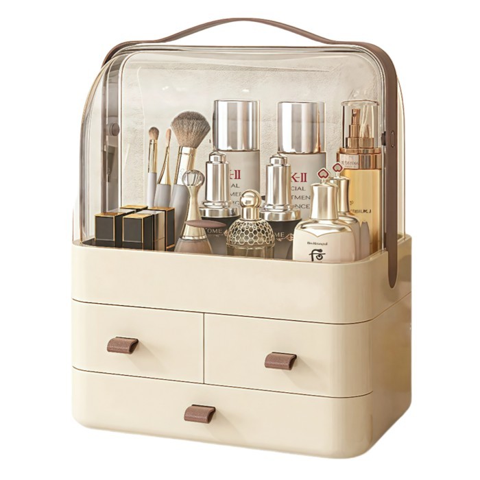 🌈 Cosmetic Storage Box Dust-proof Storage Rack Drawer-type Desktop Skin Care Product Storage Home