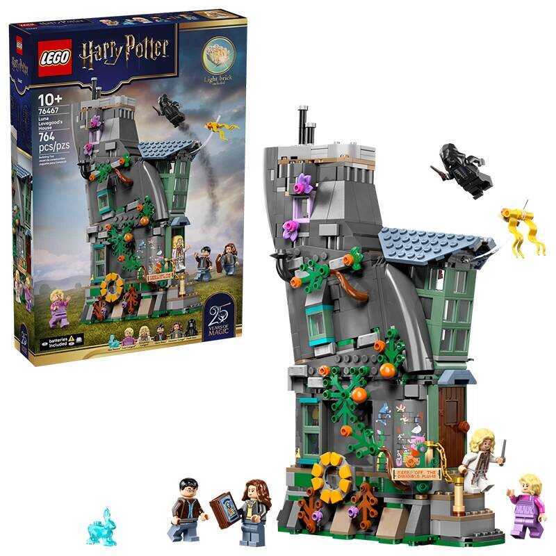 LEGO 76467 Ngôi nhà của Luna Lovegood - Bộ đồ chơi lắp ghép Harry Potter