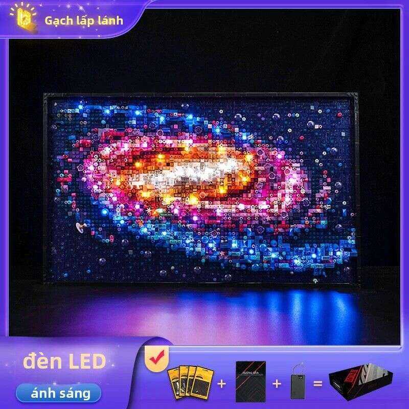 [LEGO] Bộ Đèn LED Brick Bling Khối Xây Dựng Thiên Hà Milky Way - Phụ Kiện Chiếu Sáng Tương Thích Với
