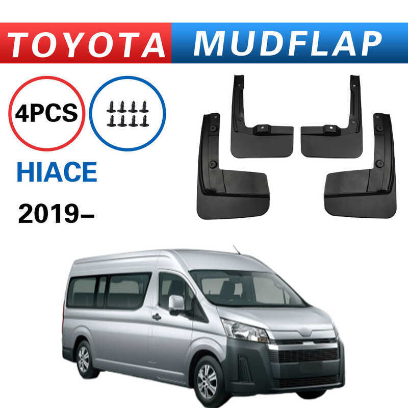 Thích hợp cho Toyota Hiace Hiace 2019-2025 Chắn Bùn Da Ngoại Thương Phụ Kiện Ô Tô Sửa Đổi Các Bộ Phậ