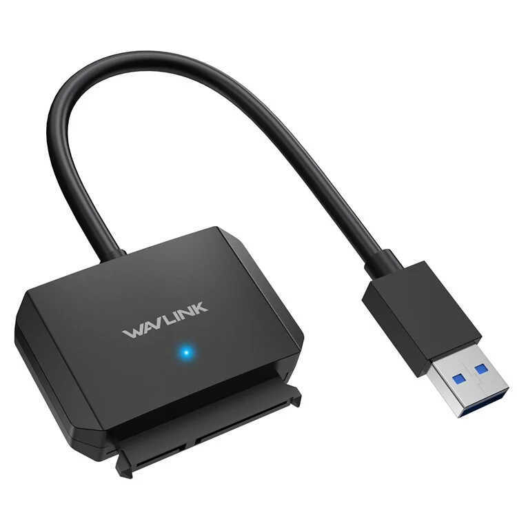 Bộ chuyển đổi trình điều khiển WAVLINK USB3.0 sang SATA III Bộ chuyển đổi truyền dữ liệu 5Gbps