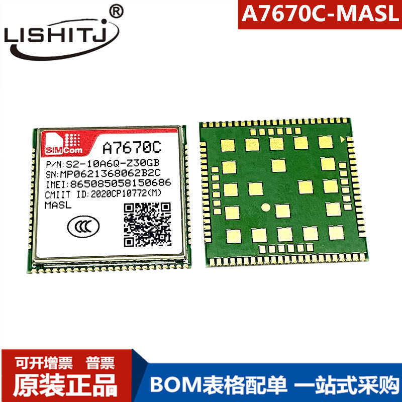 Mô-đun A7670C 4g Định vị cat1 Mô-đun LTE cỡ nhỏ A7670C-MASL Có sẵn Mô-đun IoT 4g