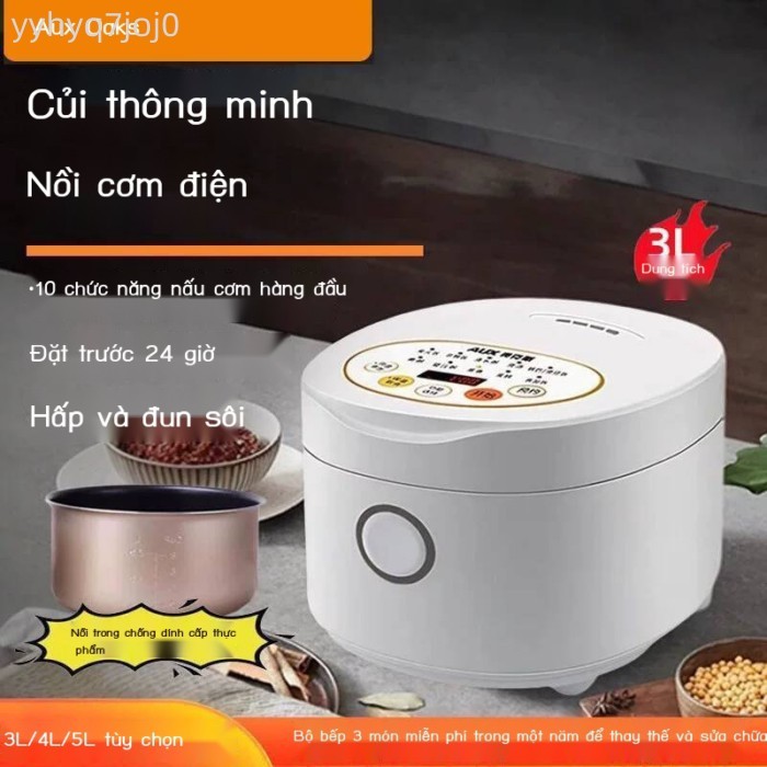 [GIÁ SỈ]  Nồi thông minh Oaks 3-4 người, dung tích lớn 3L, nồi cơm điện tự động hoàn toàn nhỏ gọn d