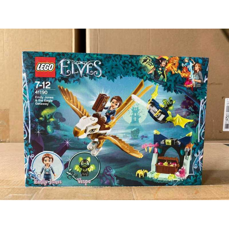 Đã ngừng sản xuất, LEGO 41190 Emily's Eagle Escape Girl Elf Series