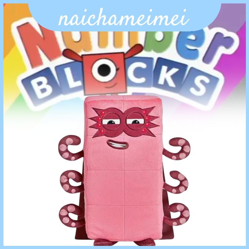 Numberblocks Hand2mind Thú Nhồi Bông Sang Trọng Búp Bê Giờ Chơi Trẻ Em Cho