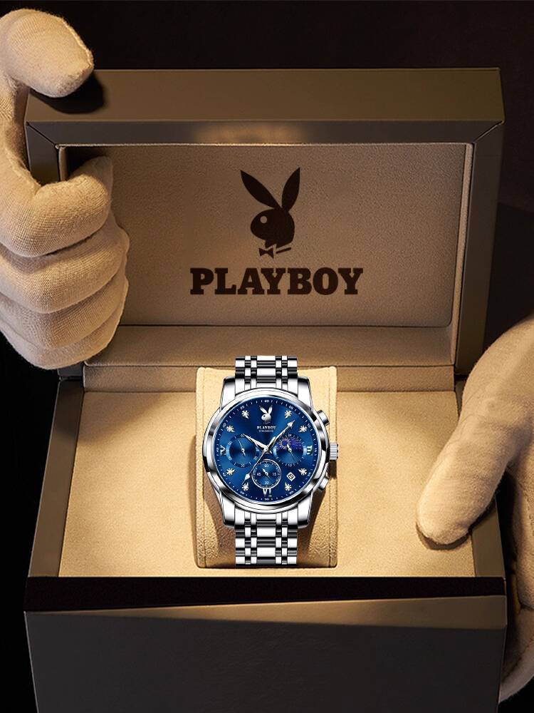 [GIÁ TỐT CHỌN MẪU] Đồng Playboy chính hãng nam 2026, mẫu mới, đồng hồ cơ thương hiệu, quà tặng ngày