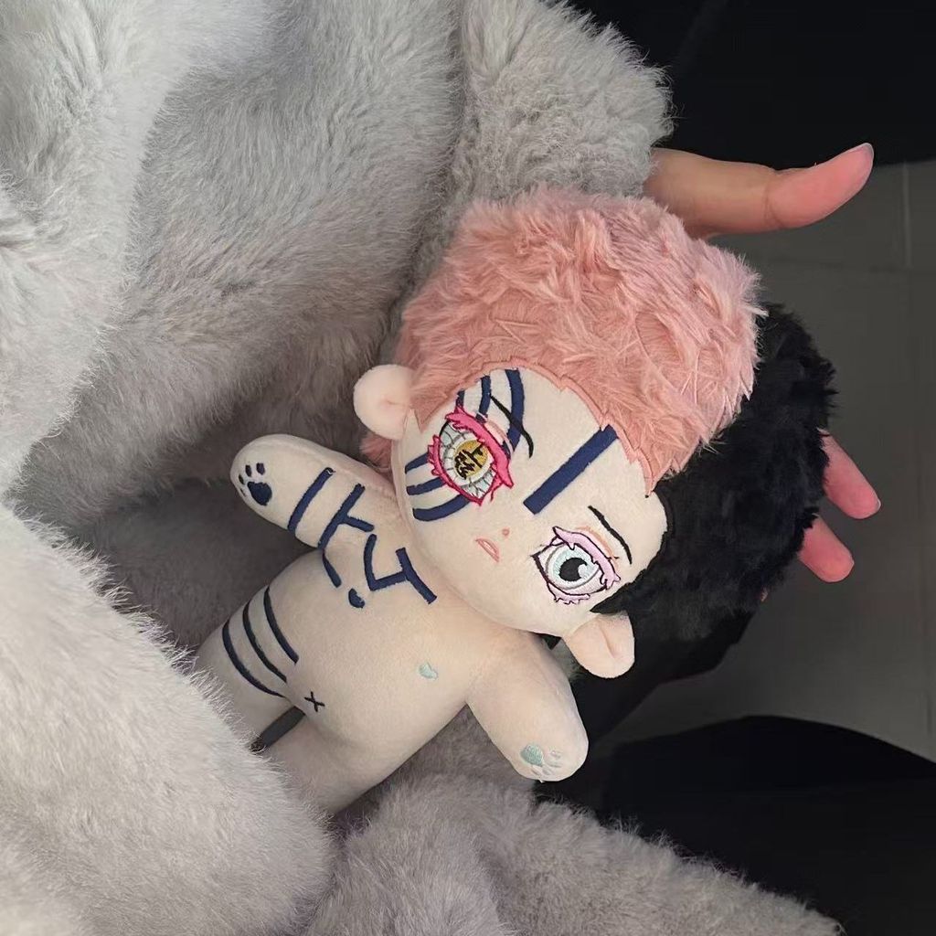 Kimetsu no Yaiba Akaza BÚP BÊ gấu bông 20cm Có sẵn Quà tặng Anime doll Manga