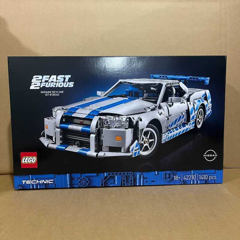 LEGO 42210 Fast & Furious Nissan GTR (Mô hình xe R34)