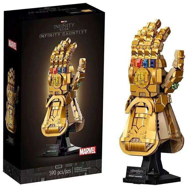 [LEGO] Marvel Series 76191 Găng tay vô cực Thanos, đồ chơi xây dựng giáo dục cho bé trai Tương thích