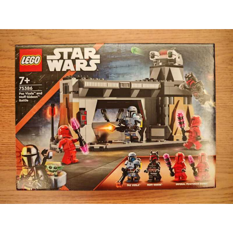LEGO Star Wars Series 75386 Paz Vizsla đối đầu với Thống đốc Gideon