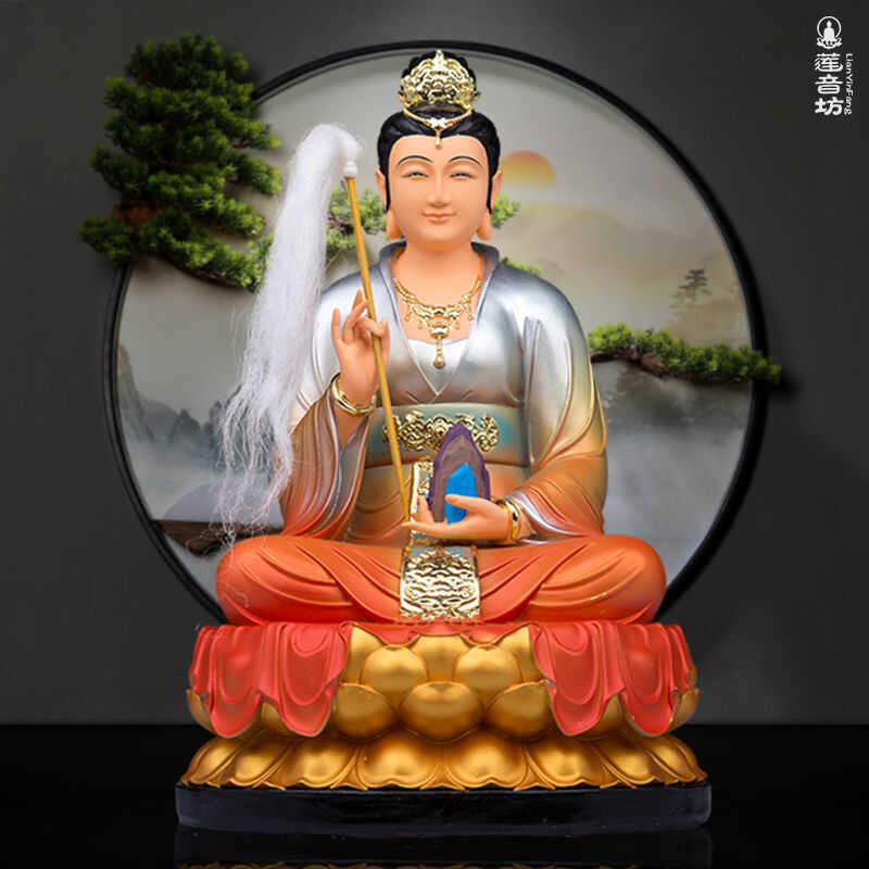 nương tượng Bổ Thiên sáng thế nữ thần Nữ Oa Phục Hi nhựa hoa trắng ngọc sơn đồ trang trí nhà cửa Đạo