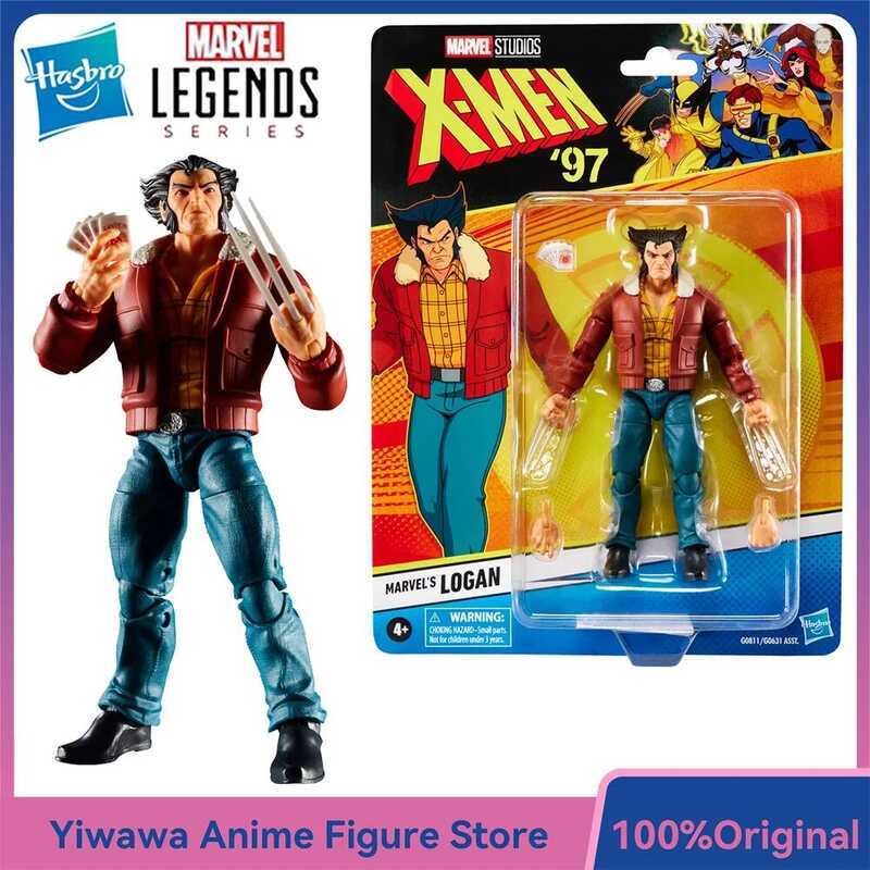 Mới Hasbro Marvel Legends Series Wolverine Marvel's Logan (X-Men '97) Mô hình nhân vật hành động ani