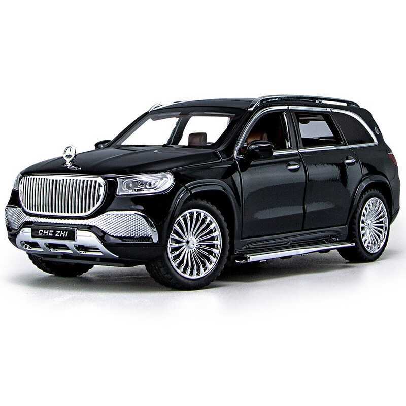 Nhà máy Cung cấp trực tiếp 1: 24 McBach GLS600 Mô hình hợp kim mô phỏng kéo lại với đèn âm thanh Tra