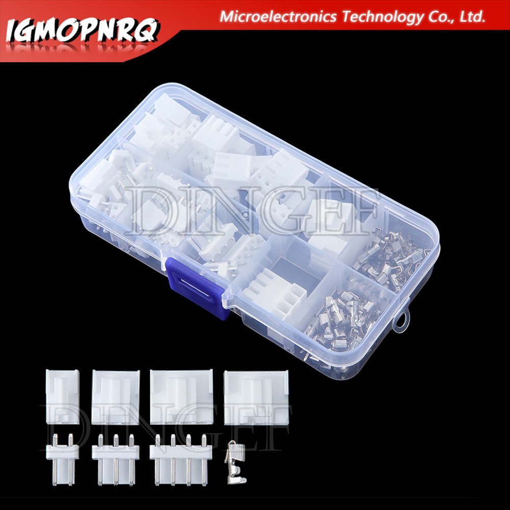 120 Cái / hộp JST VH3.96 Pin Header Connector 2 / 3 / 4 Pin JST VH 3,96mm Nam Cắm Ổ Cắm Nữ Nhà Ở Nhự