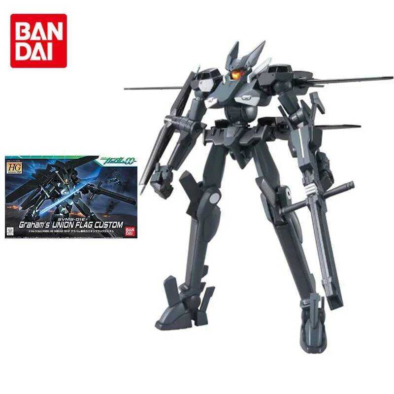 Bộ mô hình Gundam Bandai Anime Figure HG 07 1/144 Graham Union Flag Custom Gunpla Đồ chơi hành động 