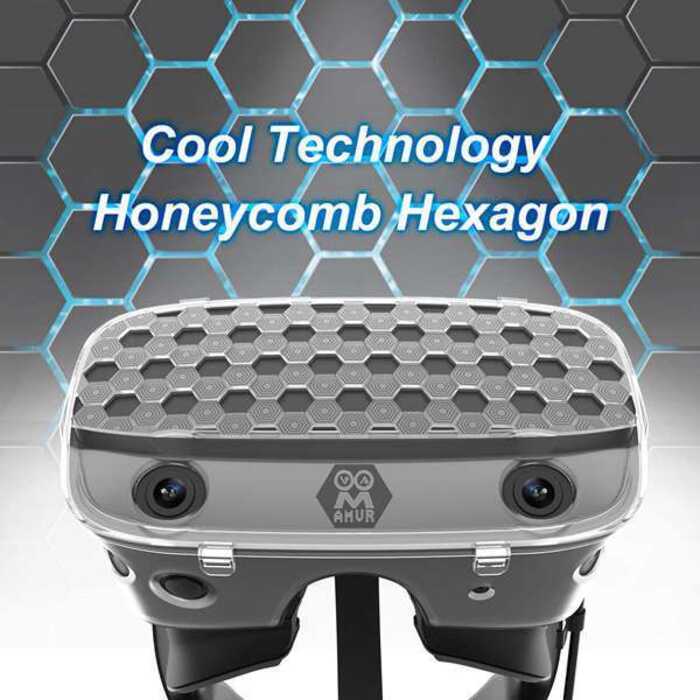 AMVR OOM 1 Nhựa Trắng Thích Hợp Cho Bảo Vệ Tai Nghe Oculus Rift S VR