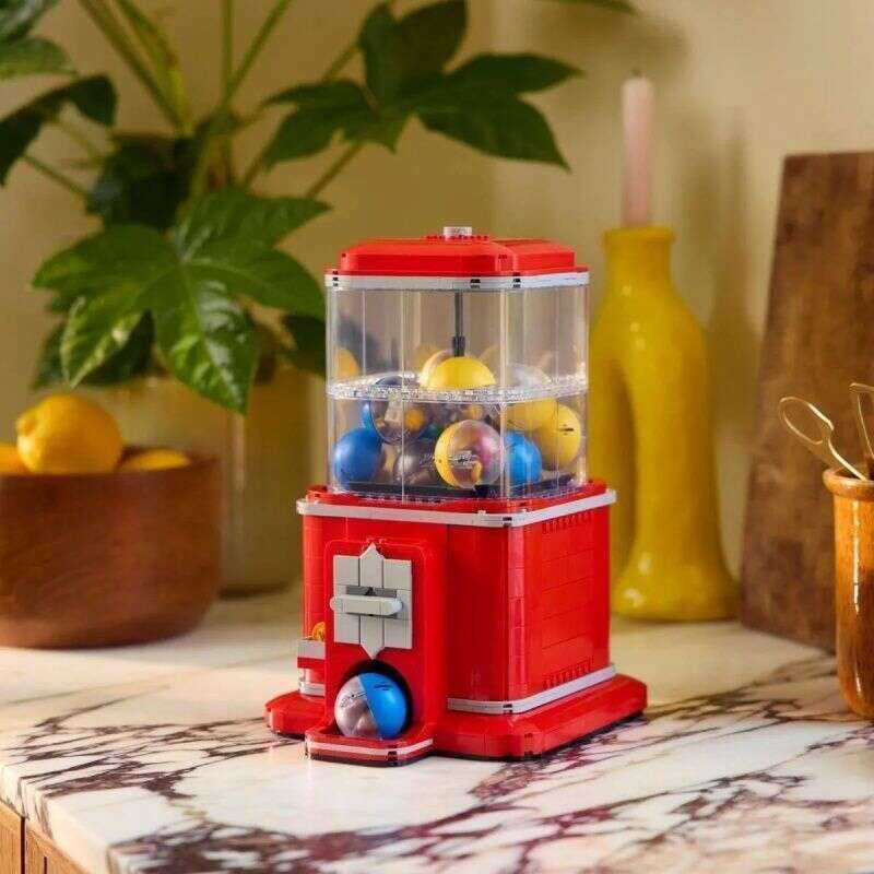 [LEGO] Creative IDEAS Series 21358 Máy Gashapon Mô hình khối xây dựng giáo dục Quà tặng ngày lễ Tươn