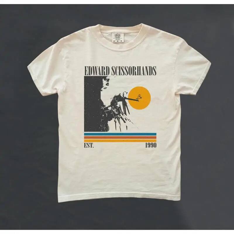 Áo Edward Scissorhands màu sắc vintage thập niên 90 phù hợp thời trang cho cả nam và nữ