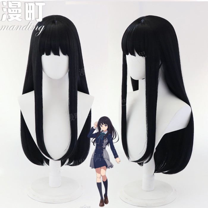 Manmachi Lycoris Recoil Lycoil Recoil Inoue Takina cos Tóc giả