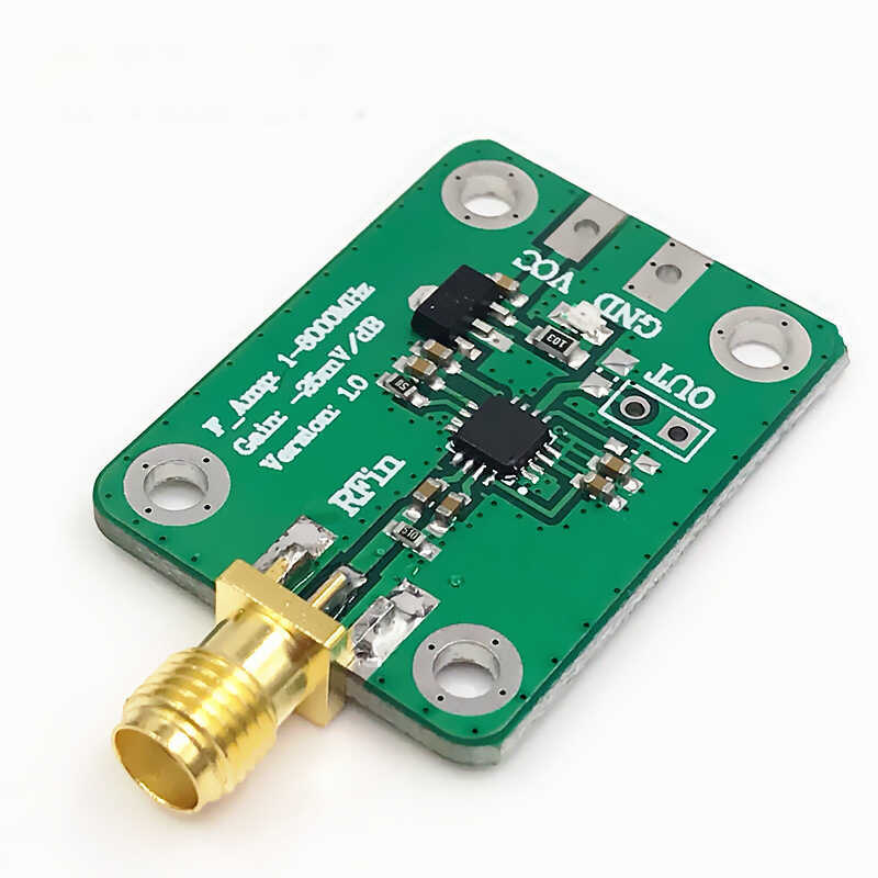 Đồng hồ đo công suất AD8318 RSSI 1-8.000 MHz