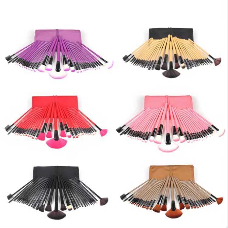 32 Cọ Trang Điểm Sơn Phấn Mắt Bộ Bàn Chải Với Bộ Cọ Dụng Cụ Làm Đẹp Một