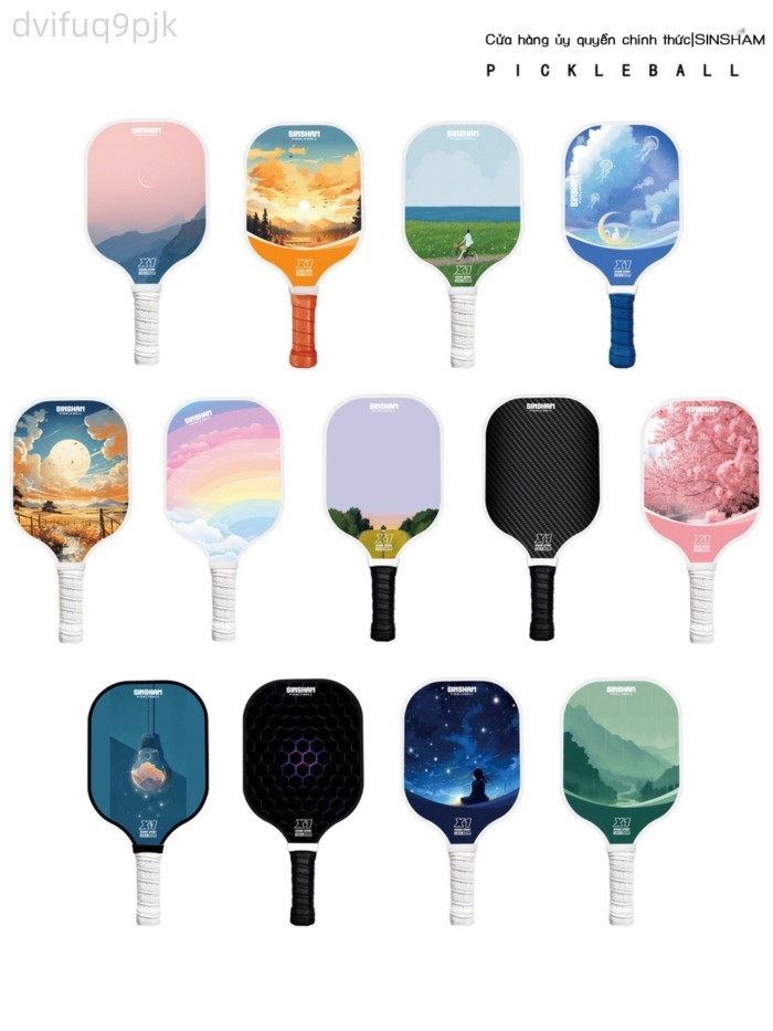 ( rẻ mà chất lượng) Vợt pickleball nghiệp SINSHAM làm bằng sợi thủy tinh, vợt tập luyện chuyên dụng
