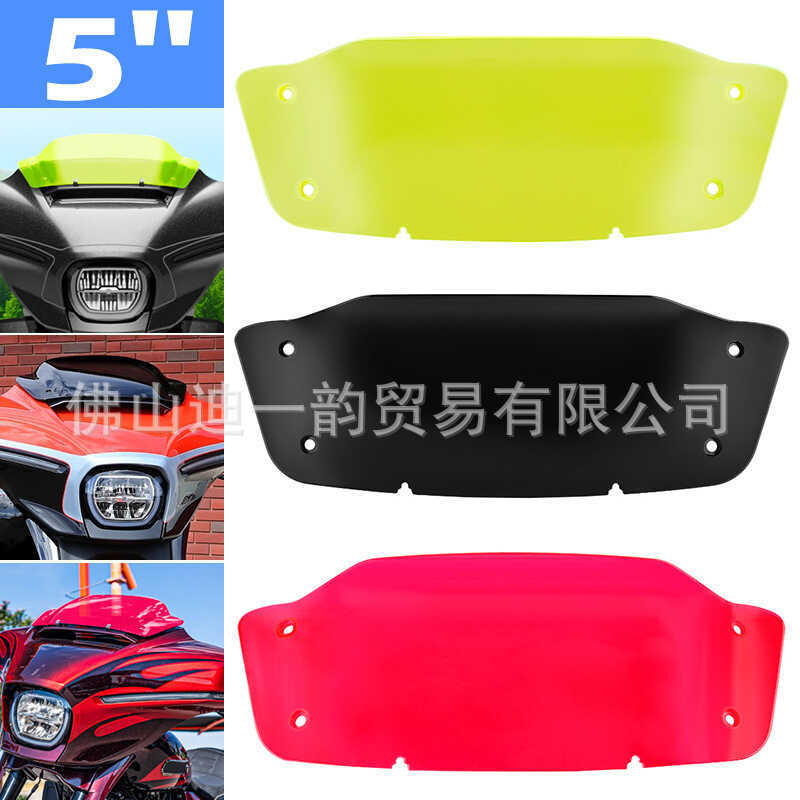 Phụ Kiện Xe Máy Thích Hợp Cho Harley Street Trượt FLHX FLHXSE 17cm Kính Chắn Gió Trước 23-24